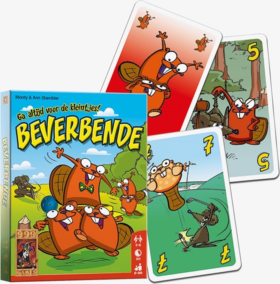 999 Games Beverbende Kaartspel voor Tactisch Plezier