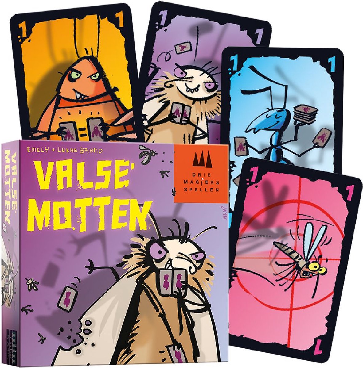 999 Games Drie Magiërs Valse Motten Kaartspel