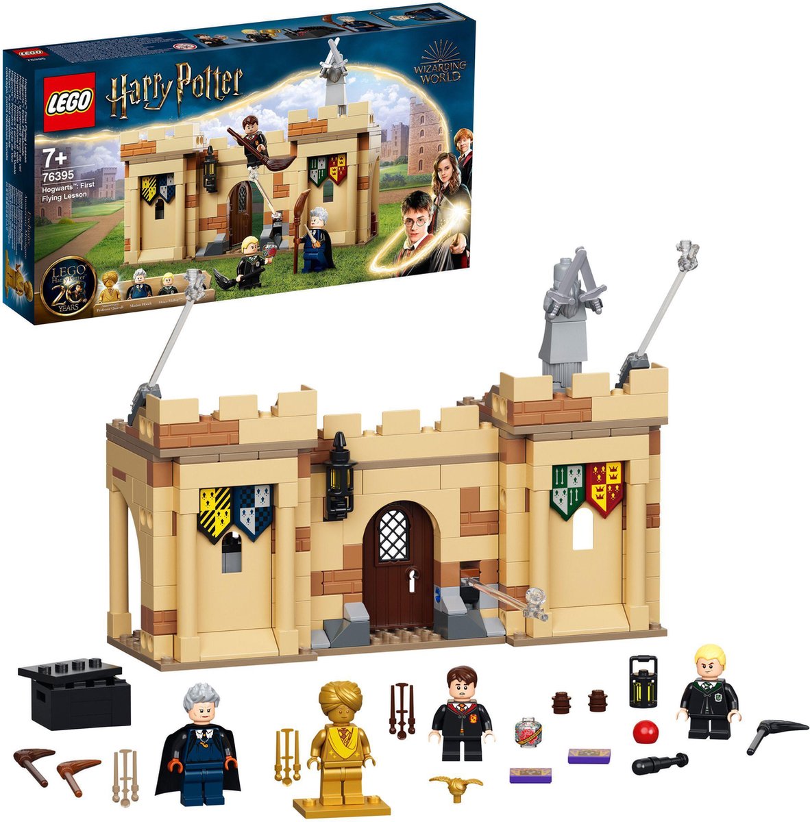 LEGO Harry Potter Zweinstein: De Eerste Vliegles - 76395