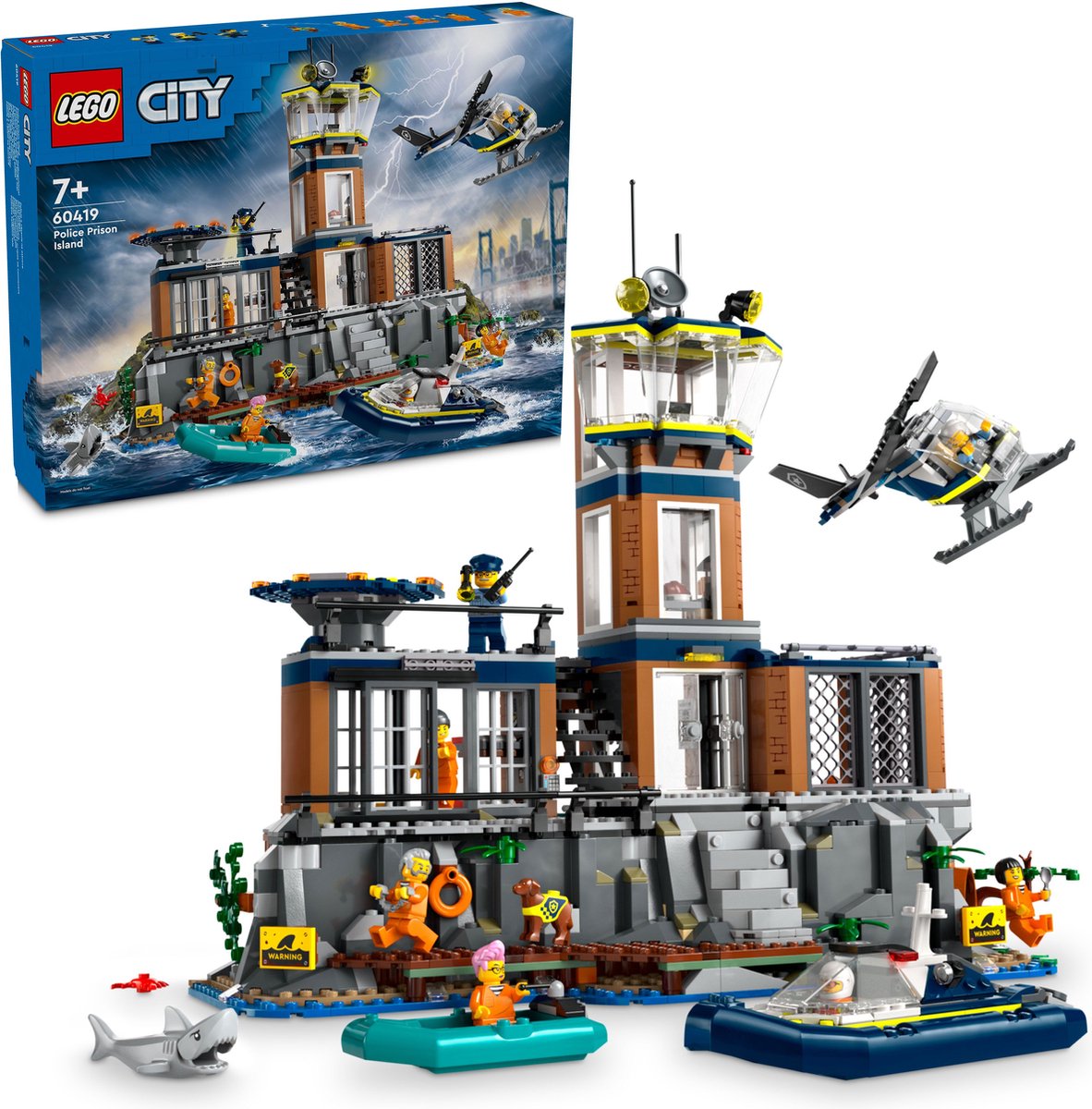 LEGO City Politie Eilandgevangenis Set - 60419