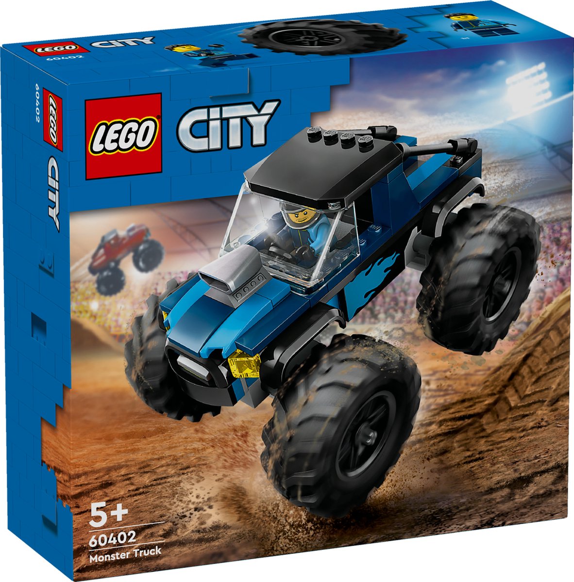 LEGO City Monstertruck Blauw - 60402