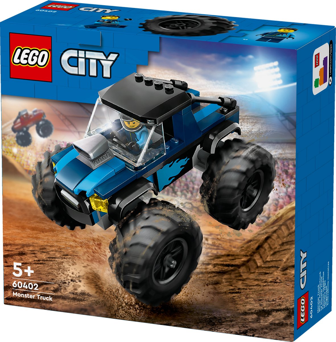 LEGO City Monstertruck Blauw - 60402