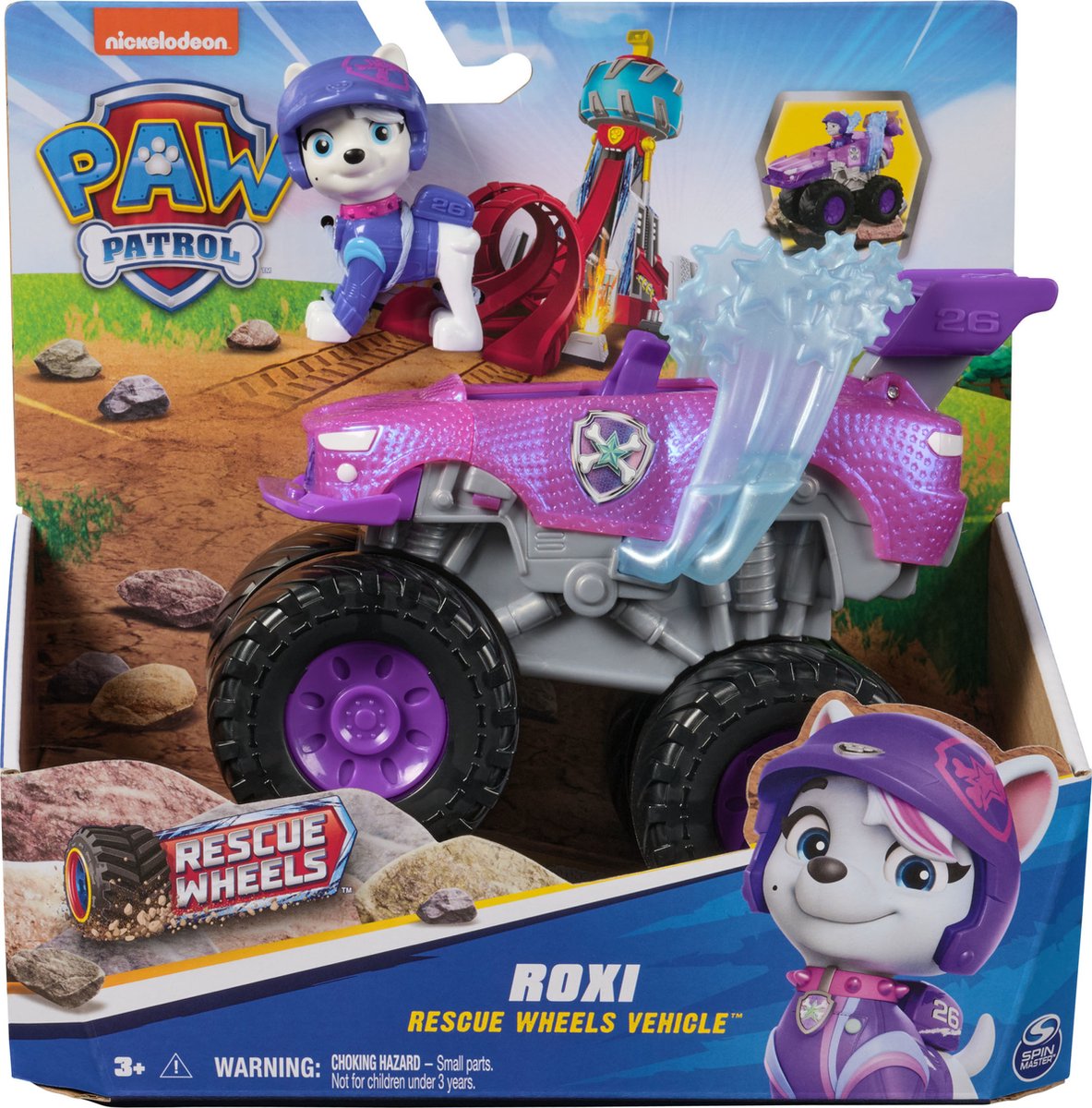 PAW Patrol Monster Truck van Roxi met Transformatie