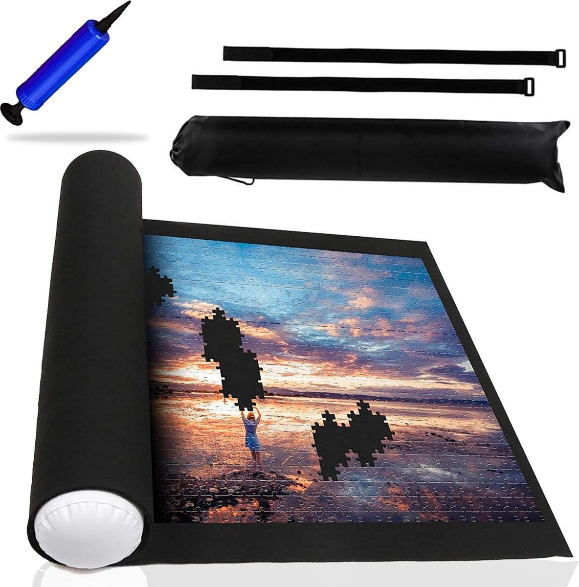 Sans marque Premium Puzzelmat voor 500-1500 Stukjes