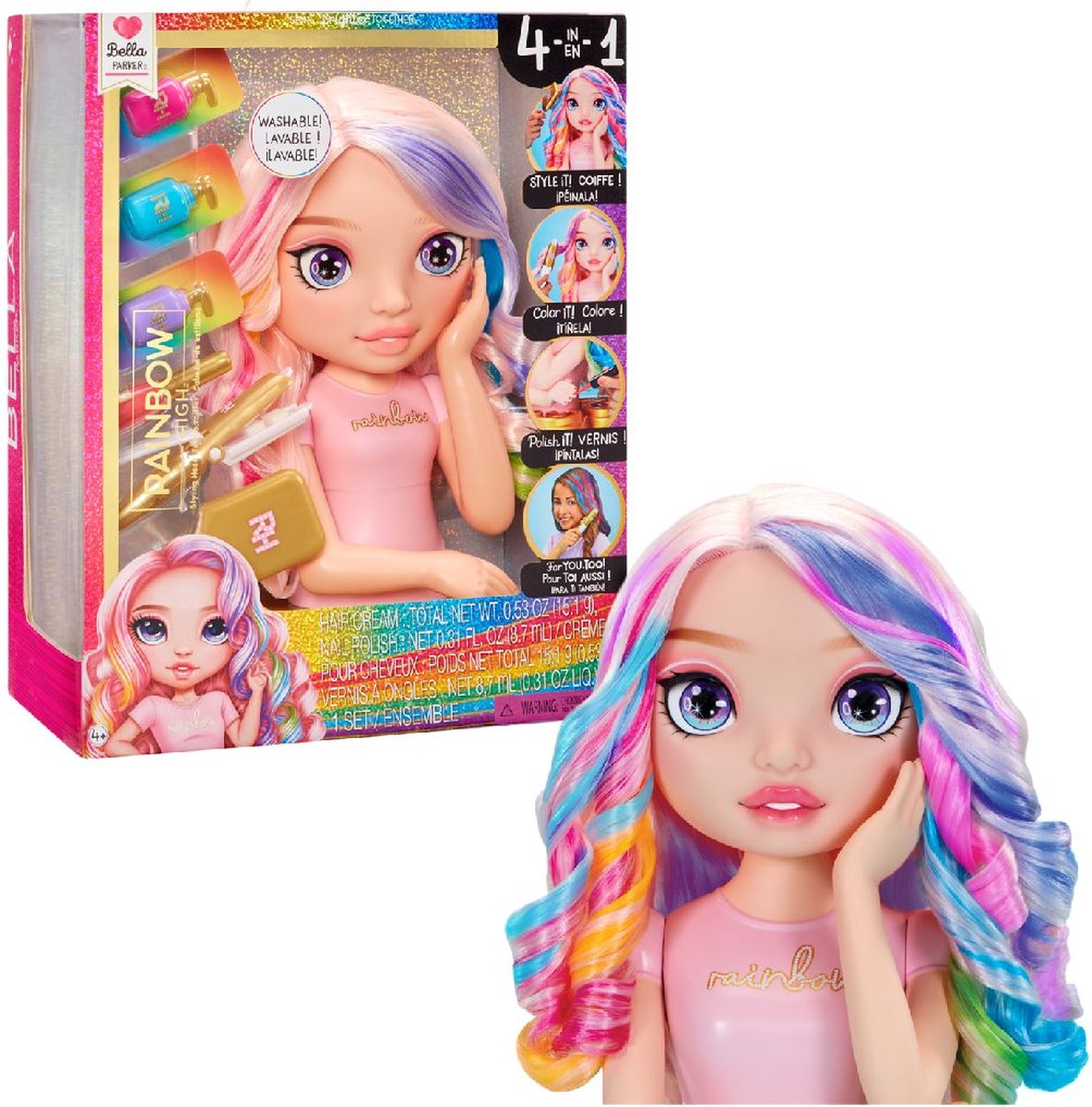 Rainbow High Stylinghoofd - Tête Coiffante
