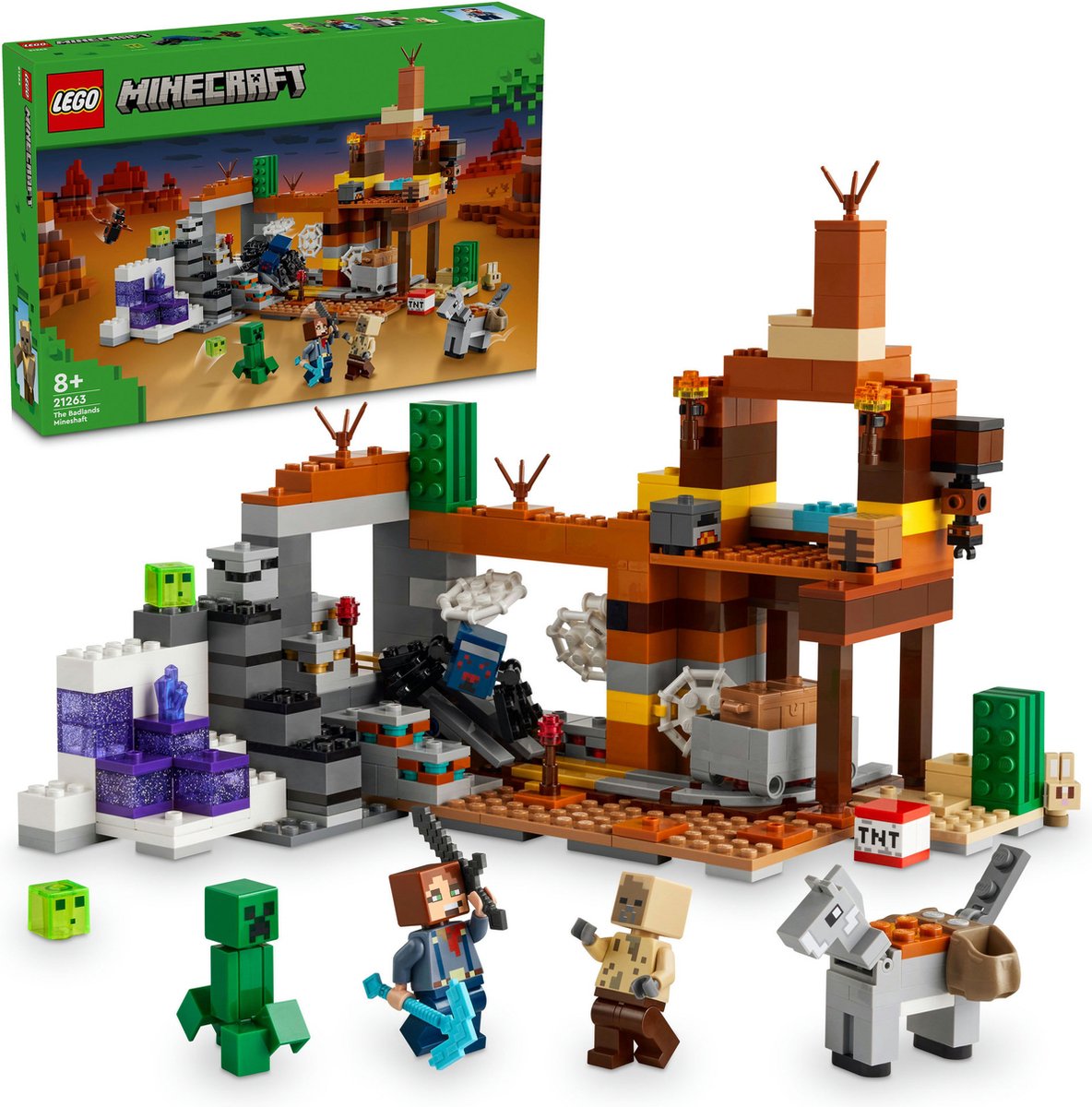 LEGO Minecraft De Mijnschacht Avonturen - 21263