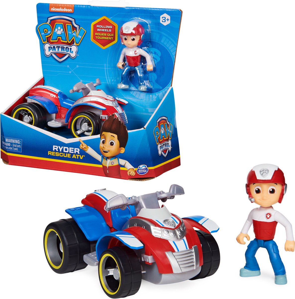 PAW Patrol Speelset met Ryder en Voertuig - 6024006