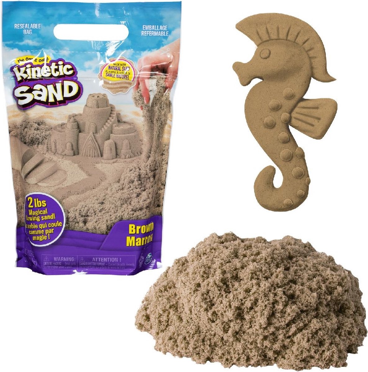 Kinetic Sand Magisch Zandpakket 907g - Creatief Speelzand