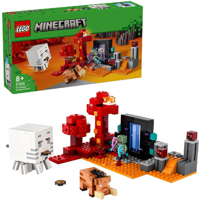 LEGO Minecraft Avontuur bij de Netherpoort - 21255