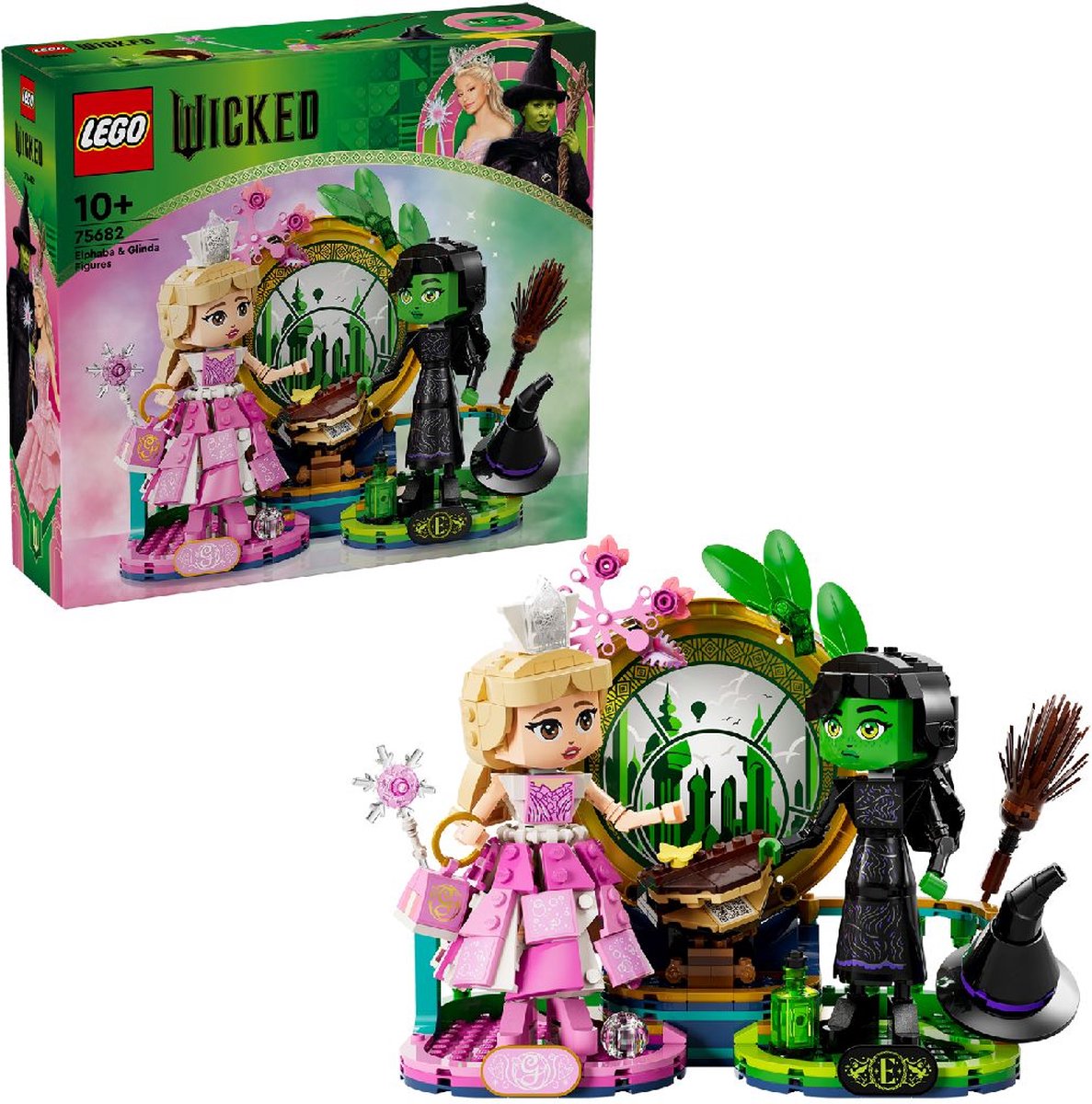 LEGO Wicked Elphaba en Glinda Minifiguren - 75682