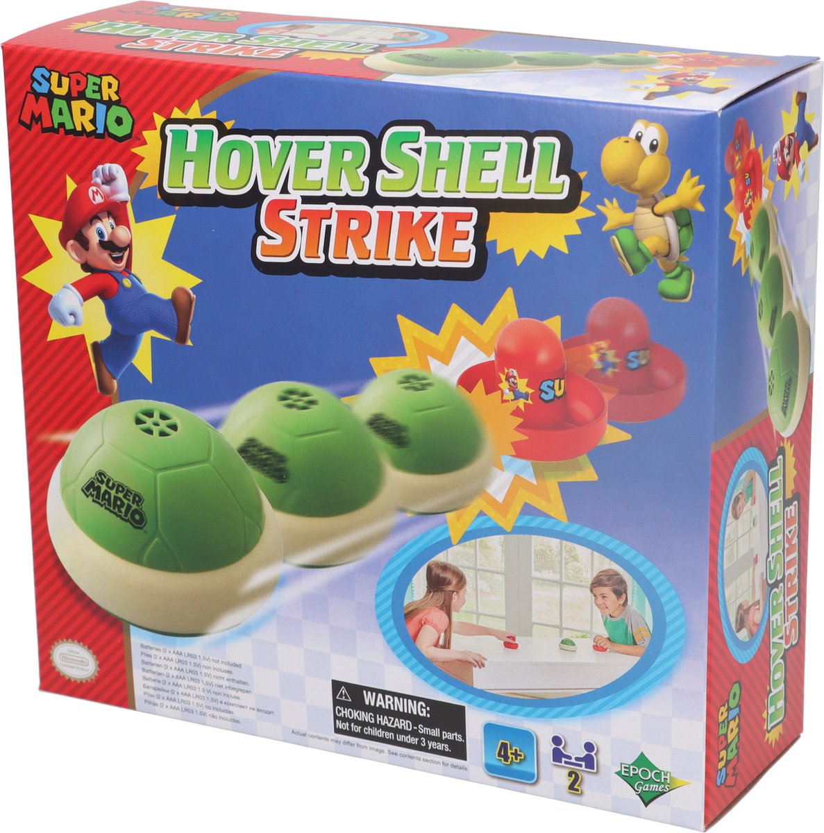 EPOCH Games Super Mario Hover Schelp Strike Spel