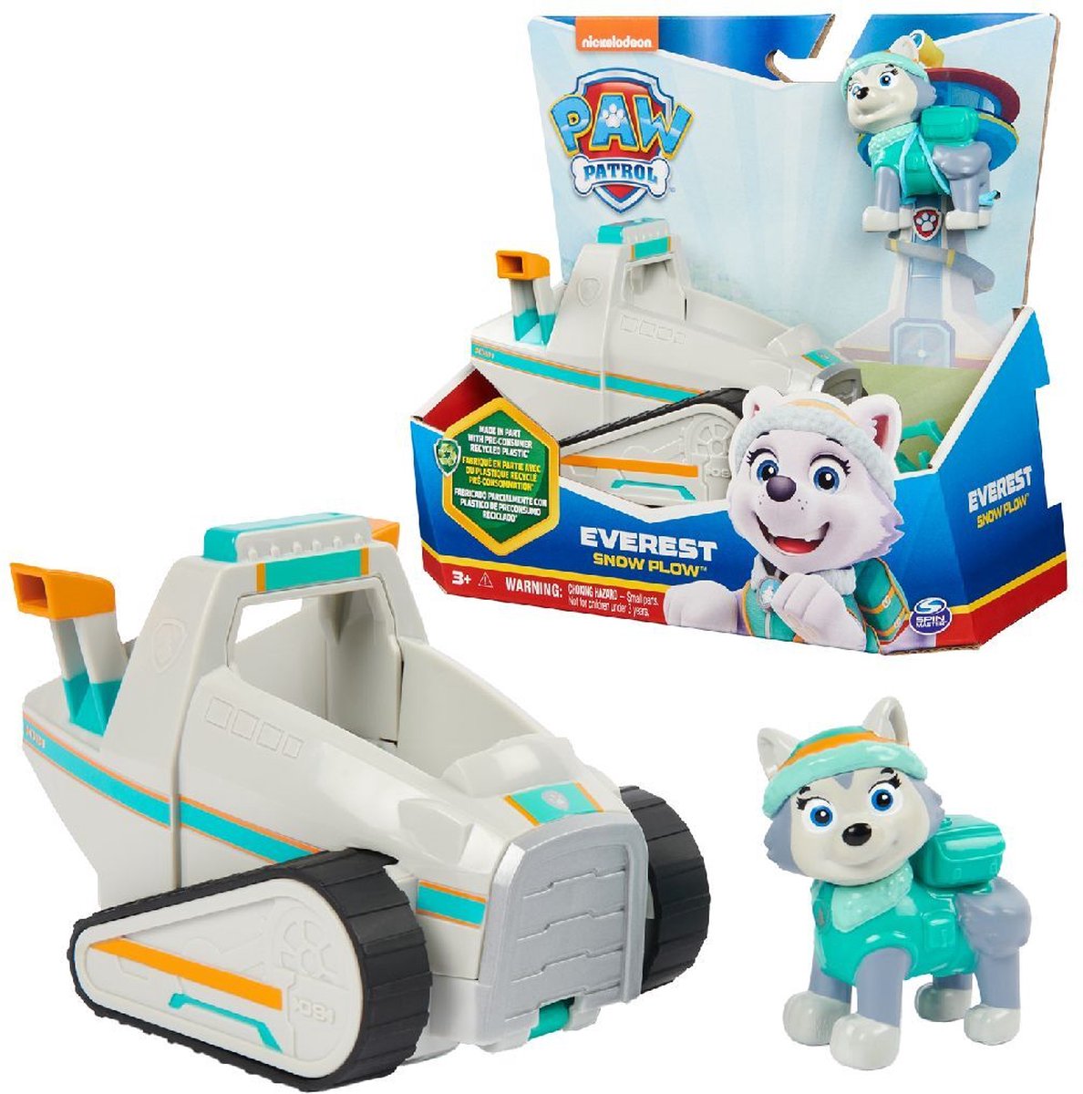 PAW Patrol Everest Sneeuwscooter met Speelfiguur