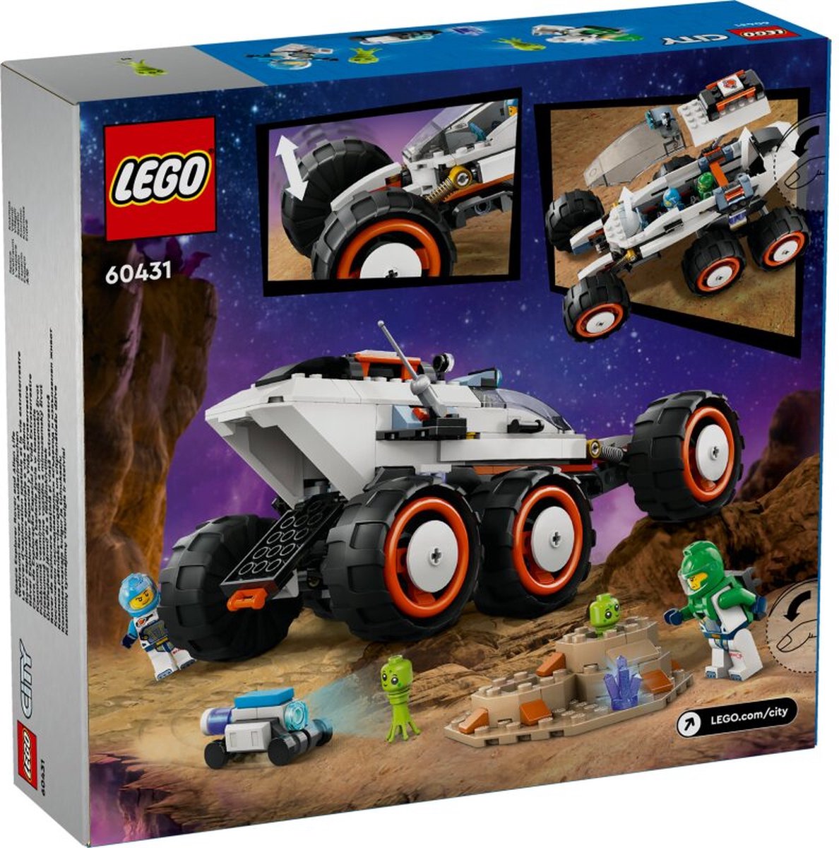 LEGO City Ruimteverkenner en Alien Leven - 60431