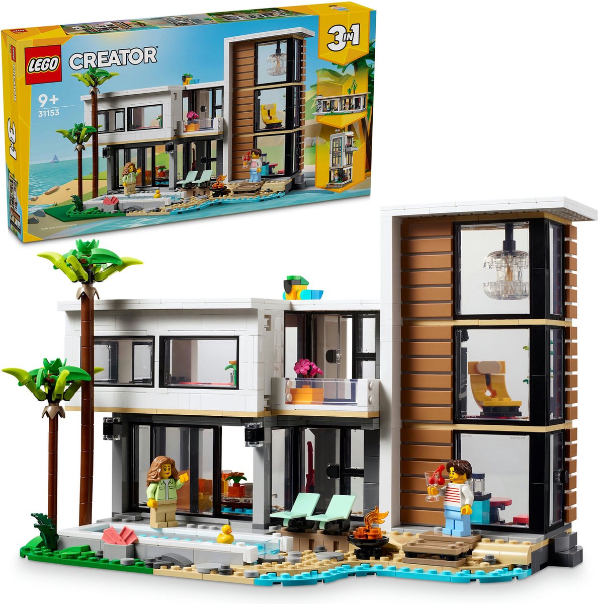 LEGO Creator 3-in-1 Moderne Woning - 31153