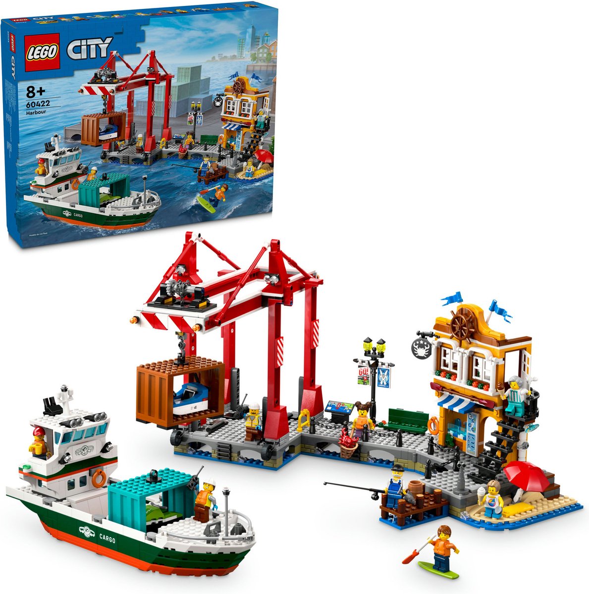 LEGO City Haven met Speelgoedvracht - 60422