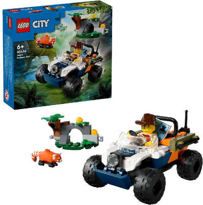 LEGO City Jungle Explorers: Panda Rouge Avontuur - 60424