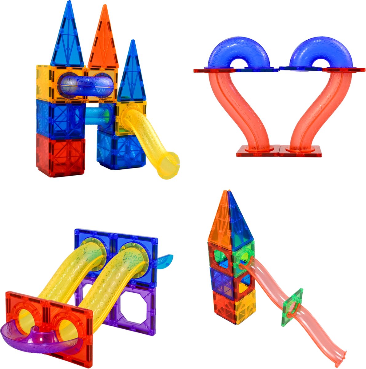 Magnaminds Magnetische Marmerbaan - 102-delig