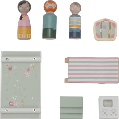 Little Dutch Speelgoedauto met Caravan - FSC Gecertificeerd