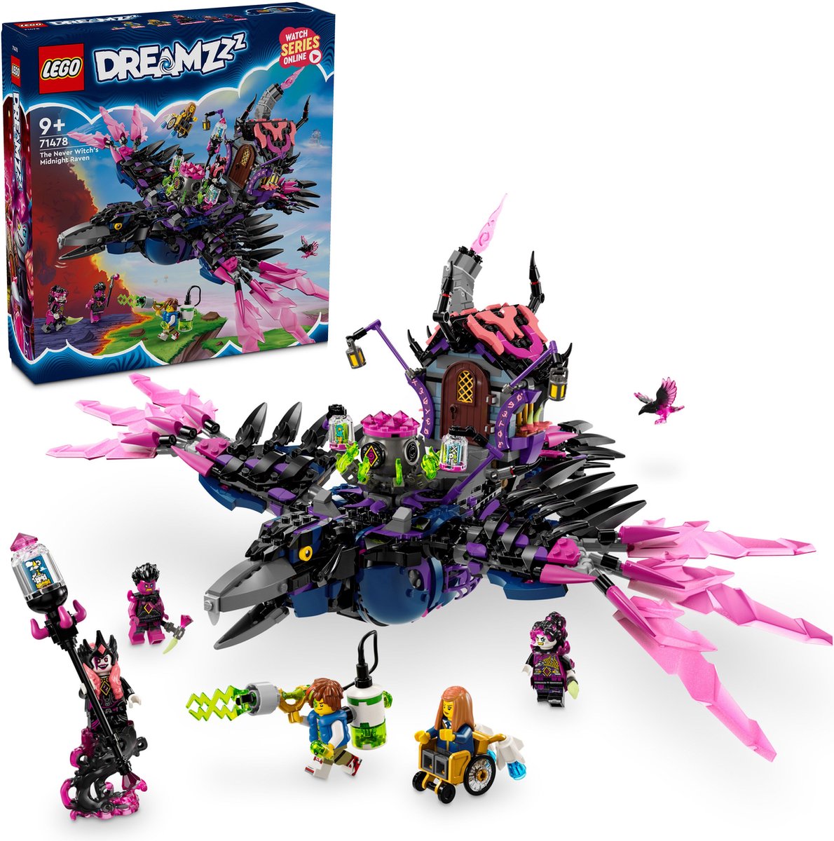 LEGO DREAMZzz De Middernacht Raaf van de Heks - 71478