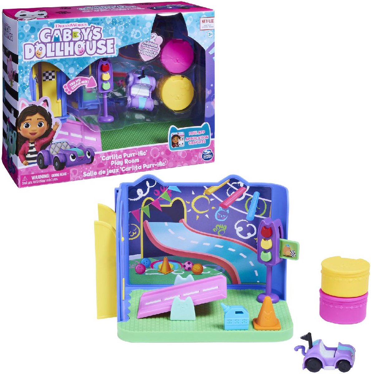 Gabby's Poppenhuis Carlita's Speelkamer Speelset