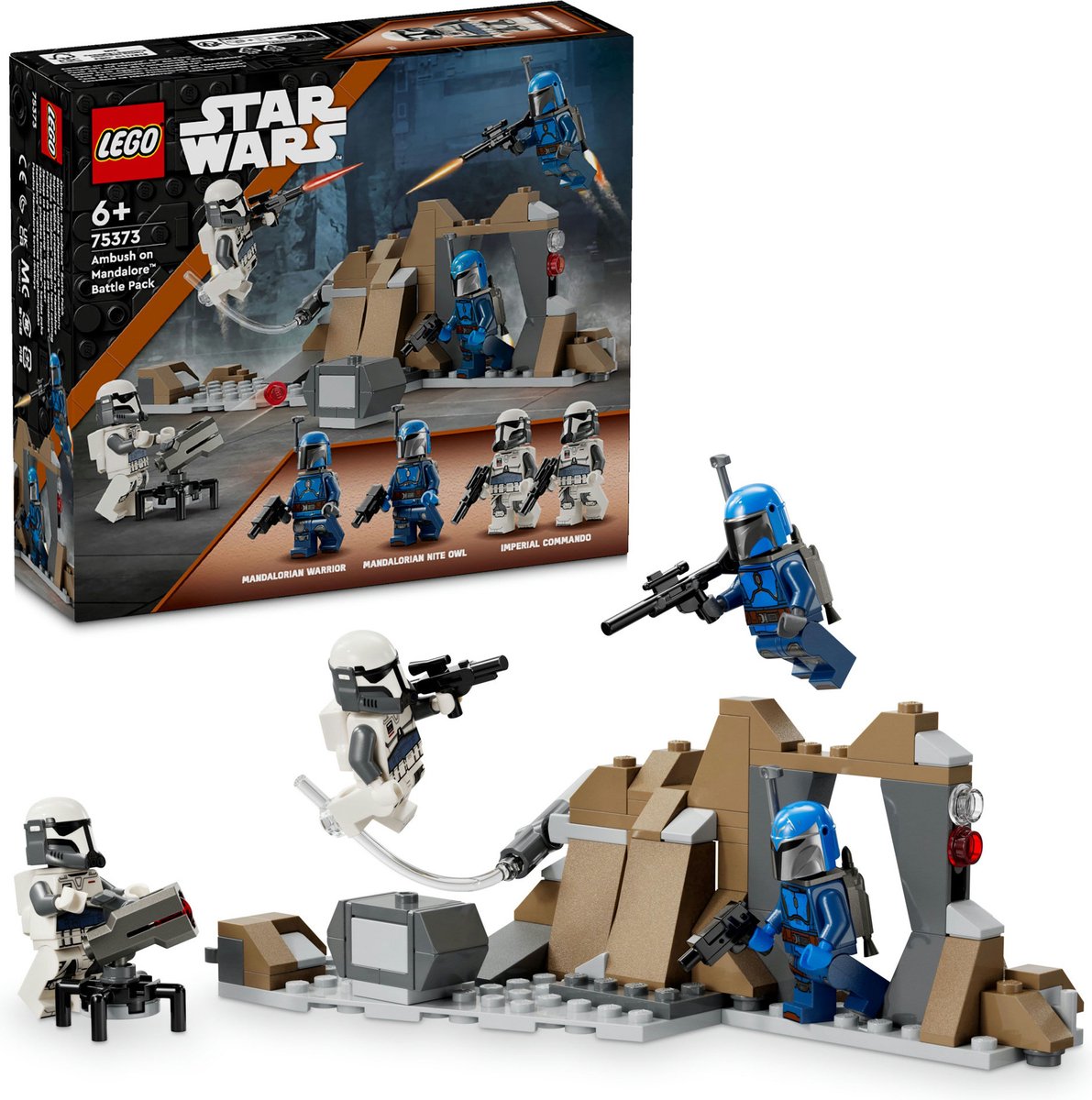 LEGO Star Wars Mandalore™ Achtervolging - 75373