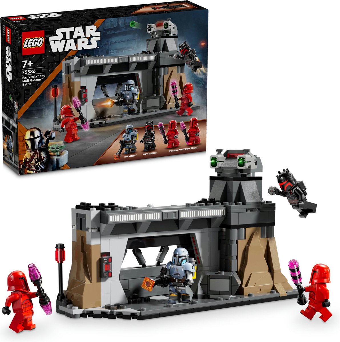 LEGO Star Wars Paz Vizsla & Moff Gideon Gevecht - 75386