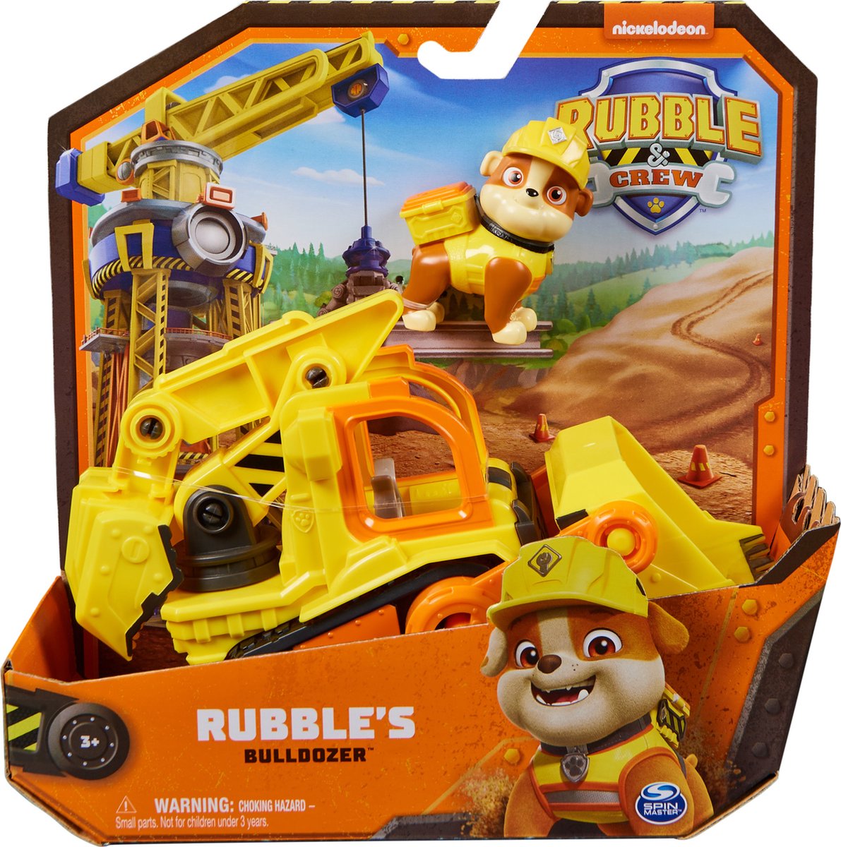 Rubble & Crew Speelset met Bulldozer en Rubble-figuur