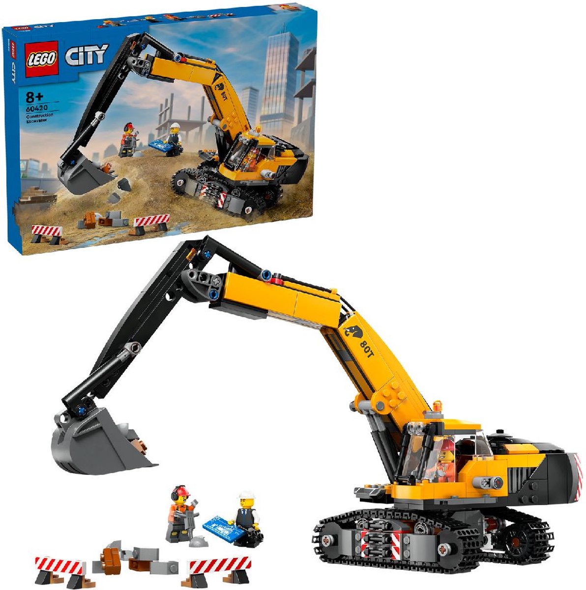 LEGO City Gele Graafmachine - 60420