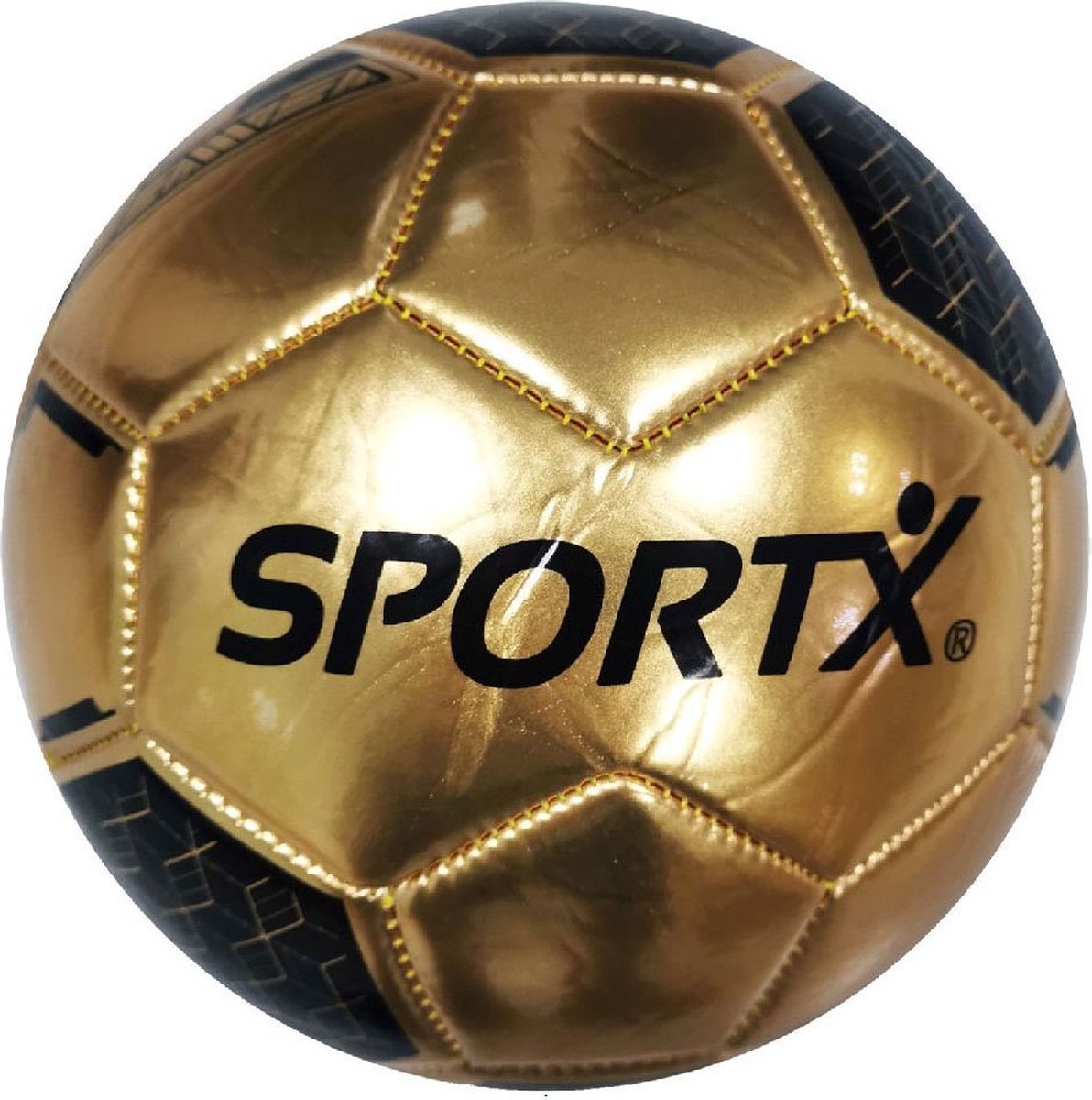 SportX Gouden Metallic Voetbal 330-350gr - 2008510