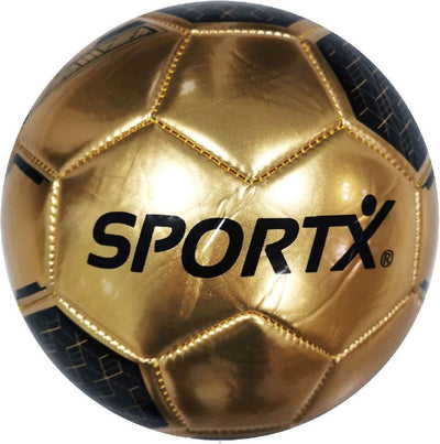 SportX Gouden Metallic Voetbal 330-350gr - 2008510