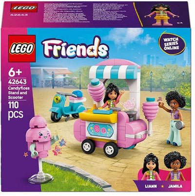 LEGO Friends Snoepkraam met Suikerspin & Scooter - 42643