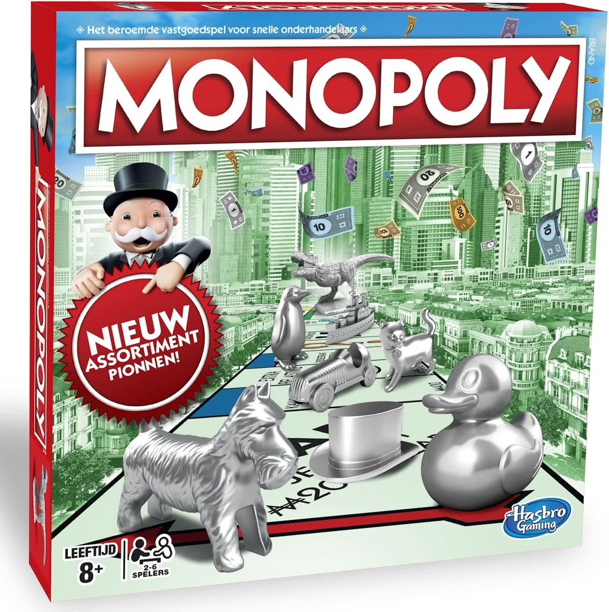 Monopoly Klassiek Bordspel voor de Hele Familie - C1009104