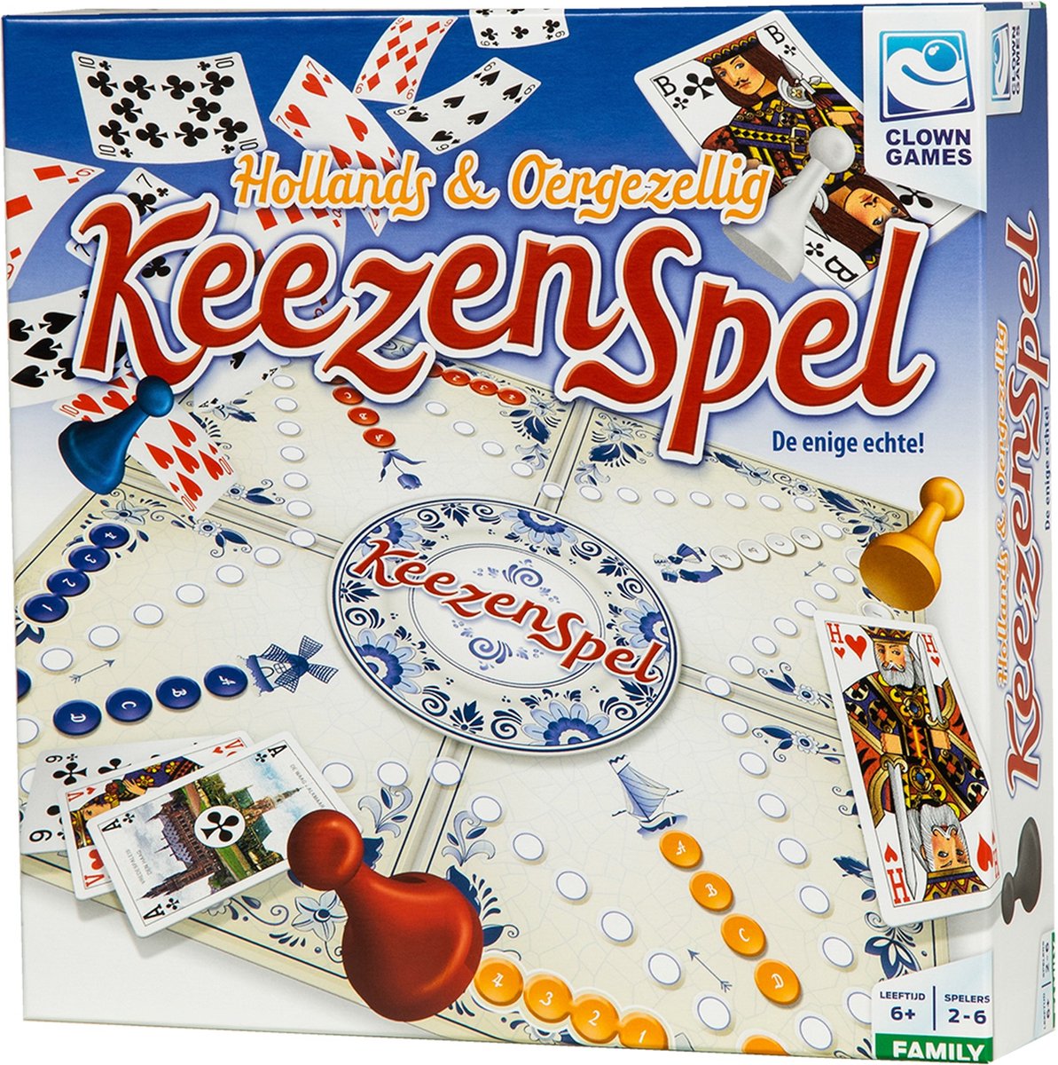 Clown Games Keezenspel - Bordspel voor Gezellige Avonden