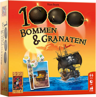 999 Games 1000 Bombes en Granaten Dobbelspel