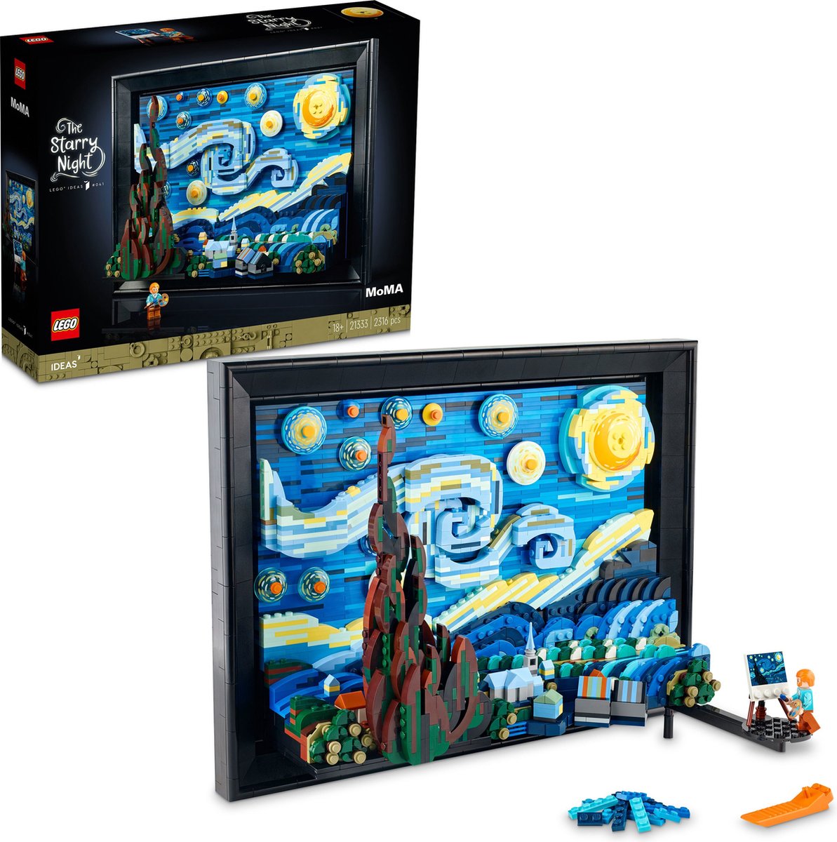 LEGO Ideas Vincent van Gogh - Sterrennacht 21333