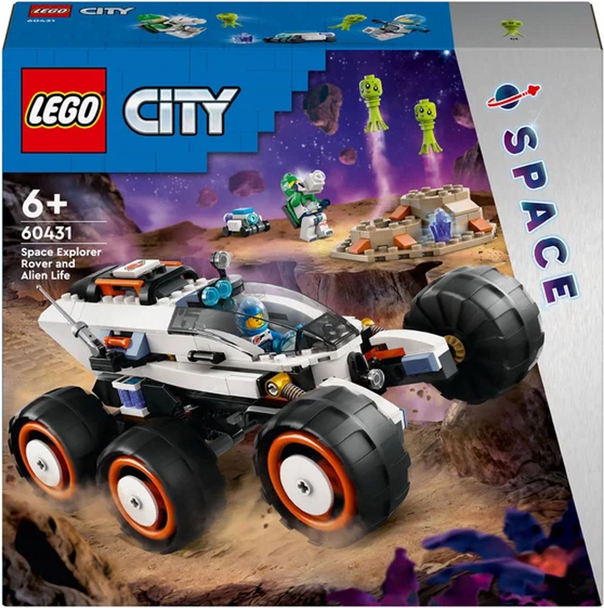 LEGO City Ruimteverkenner en Alien Leven - 60431