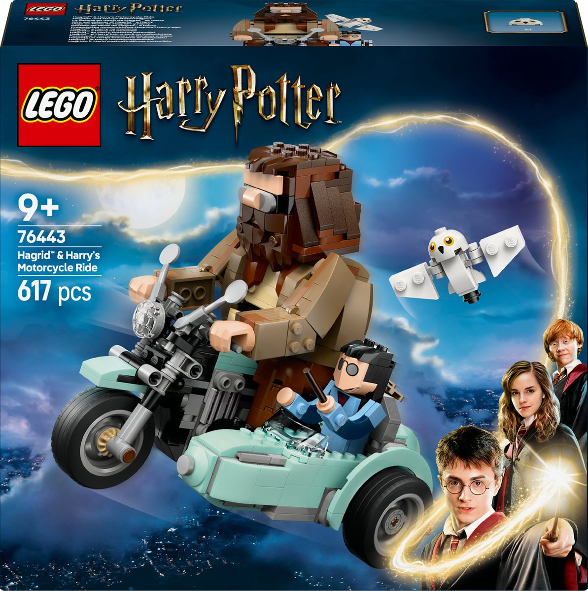 LEGO Harry Potter Hagrid's Magische Motorrijder - 76443