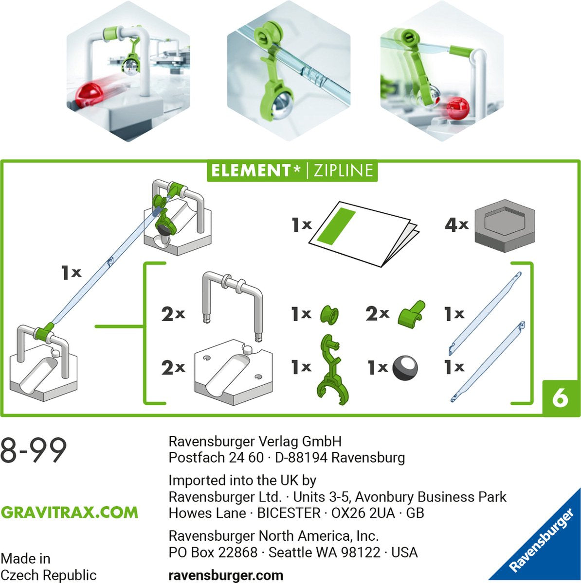 GraviTrax Actieset Kabelbaan Accessoire