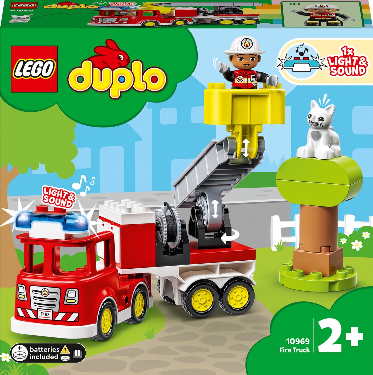 LEGO DUPLO Stad Brandweerwagen - 10969