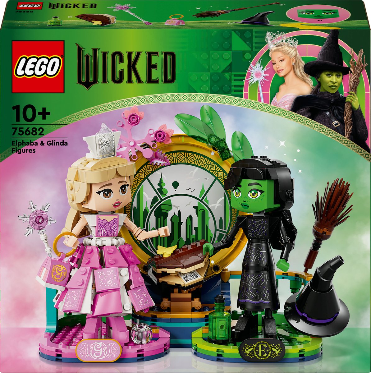 LEGO Wicked Elphaba en Glinda Minifiguren - 75682