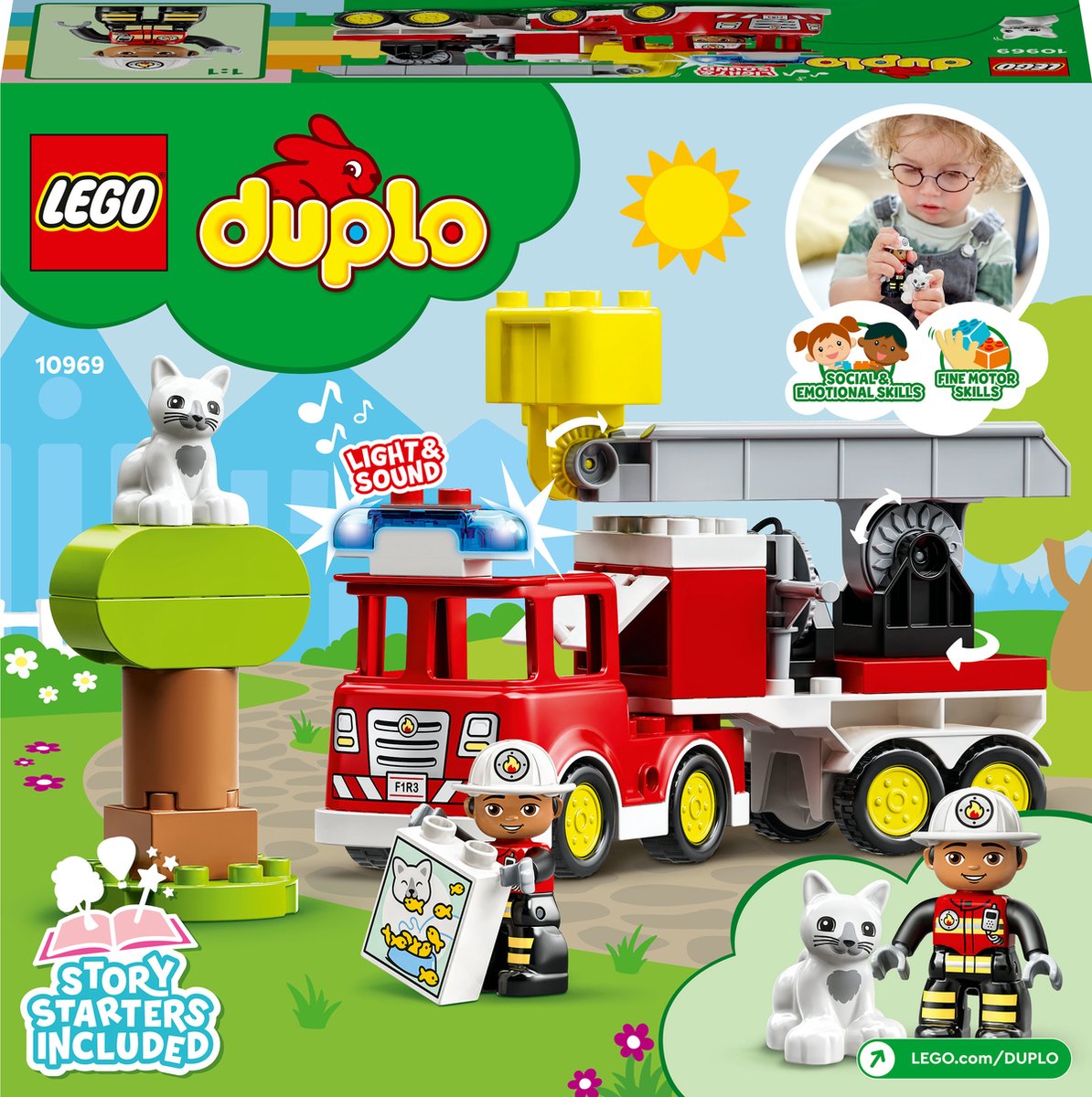 LEGO DUPLO Stad Brandweerwagen - 10969