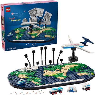LEGO Holiday Memories Wereldkaart Bouwset - 41838