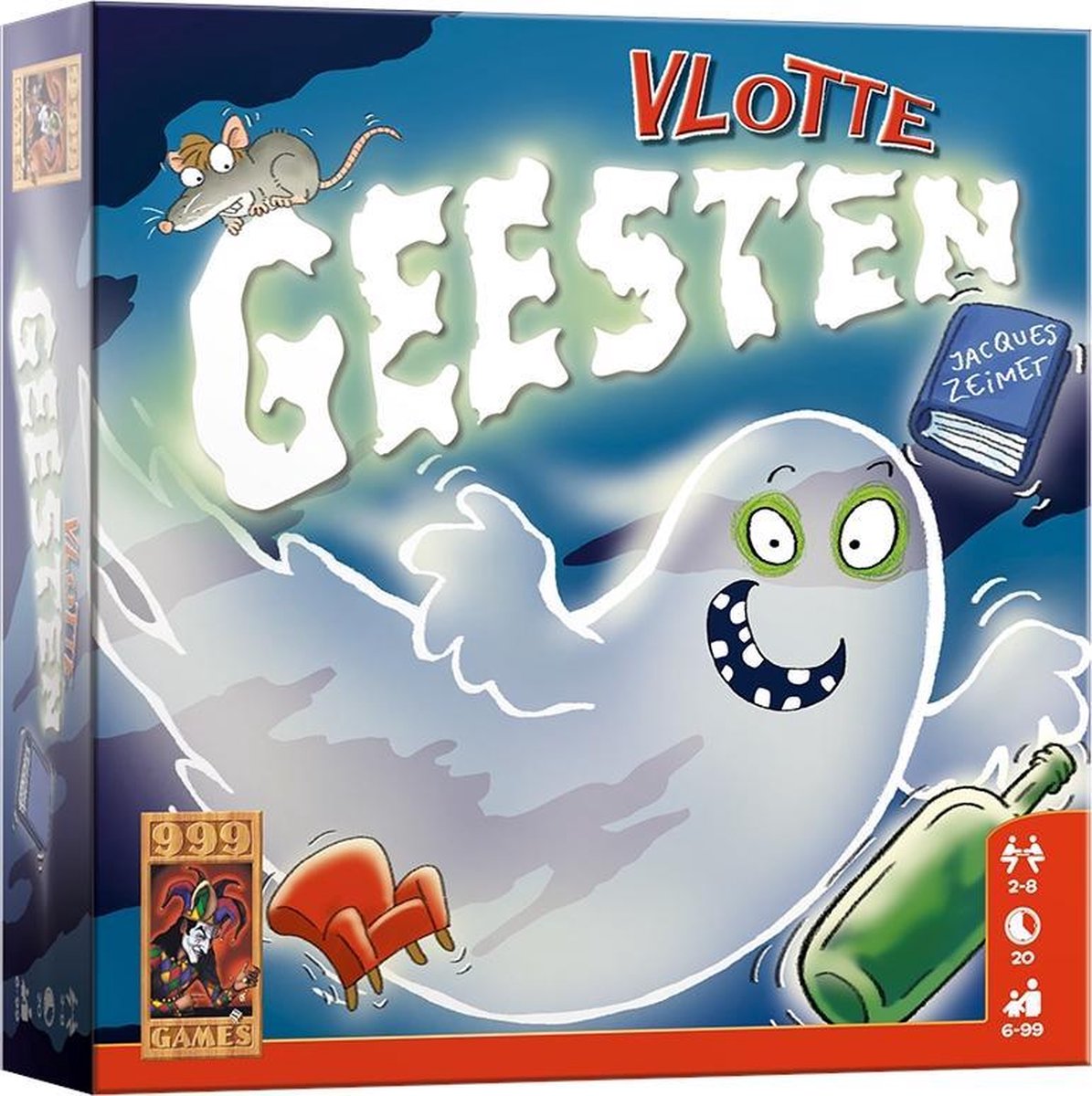 999 Games Vlotte Geesten Spel voor Behendigheid en Snelheid