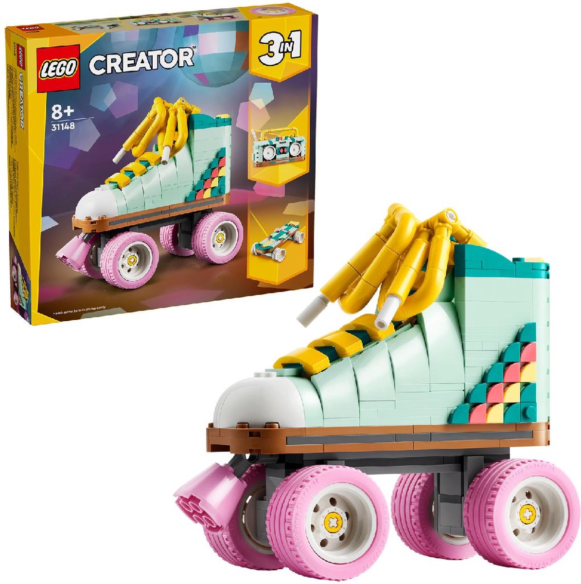 LEGO Creator 3in1 Retro Rolschaatsen - 31148
