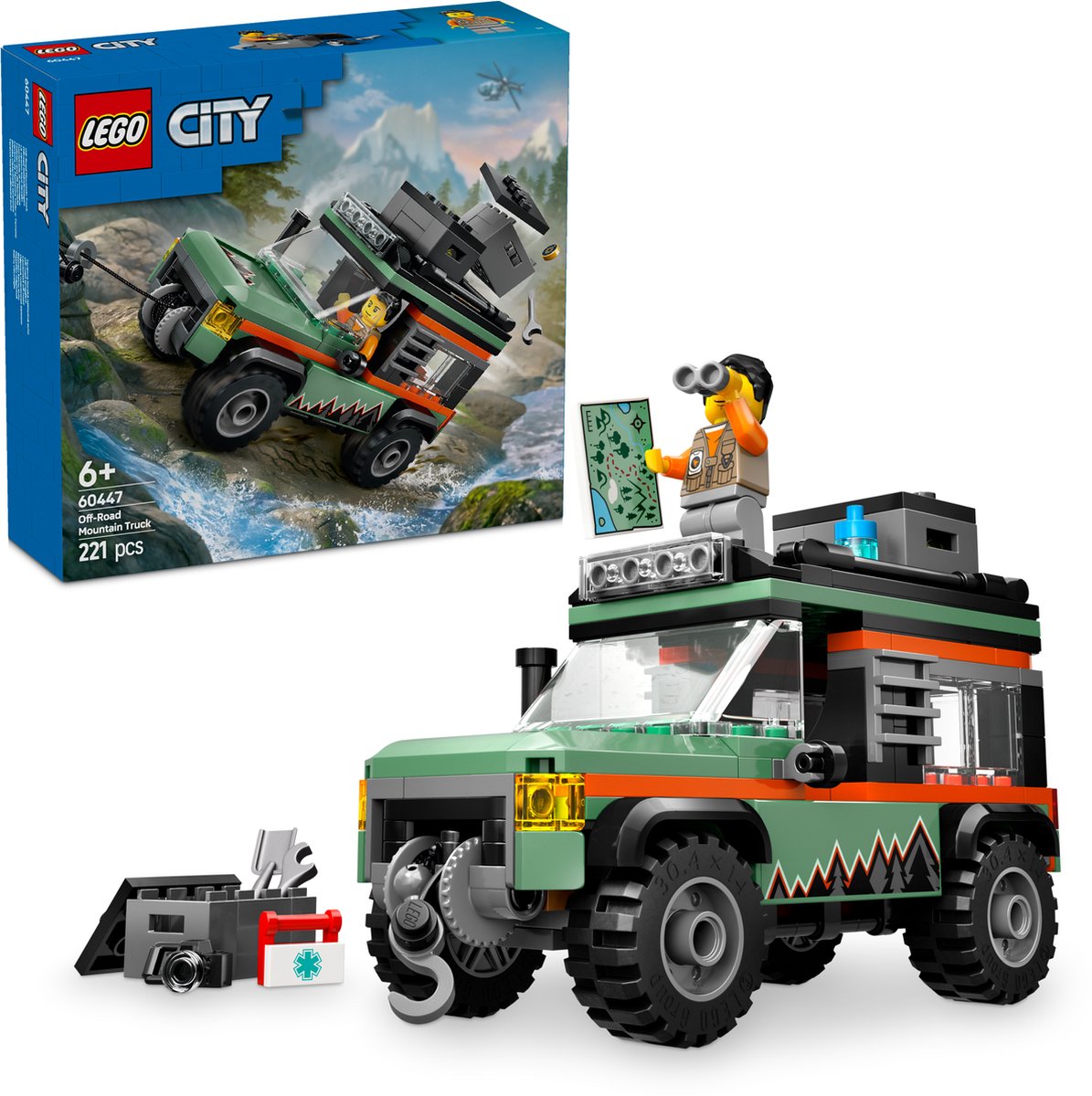 LEGO City 4x4 Berg All Terrain Voertuig - 60447