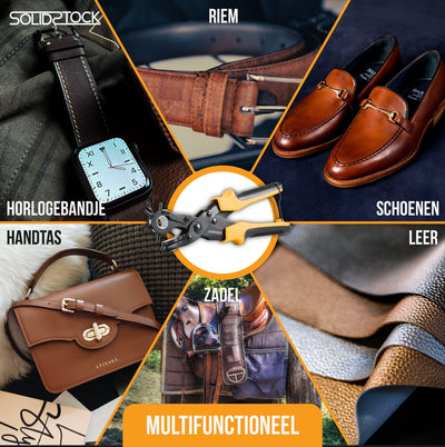 SolidStock Professionele Gaatjestang voor Riemen