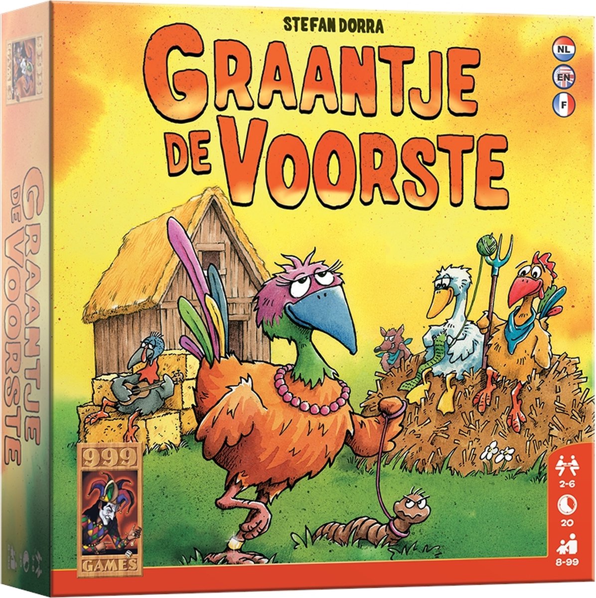 999 Games Grainer Celui de Devant Kaartspel