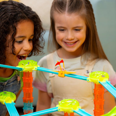 Jumbo Racing Rabbits Deluxe Knikkerset voor Kinderen 3+