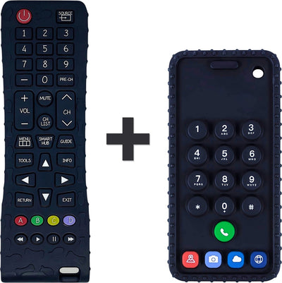 Broemba Baby Telefoon & Afstandsbediening - Bijtringen Siliconen