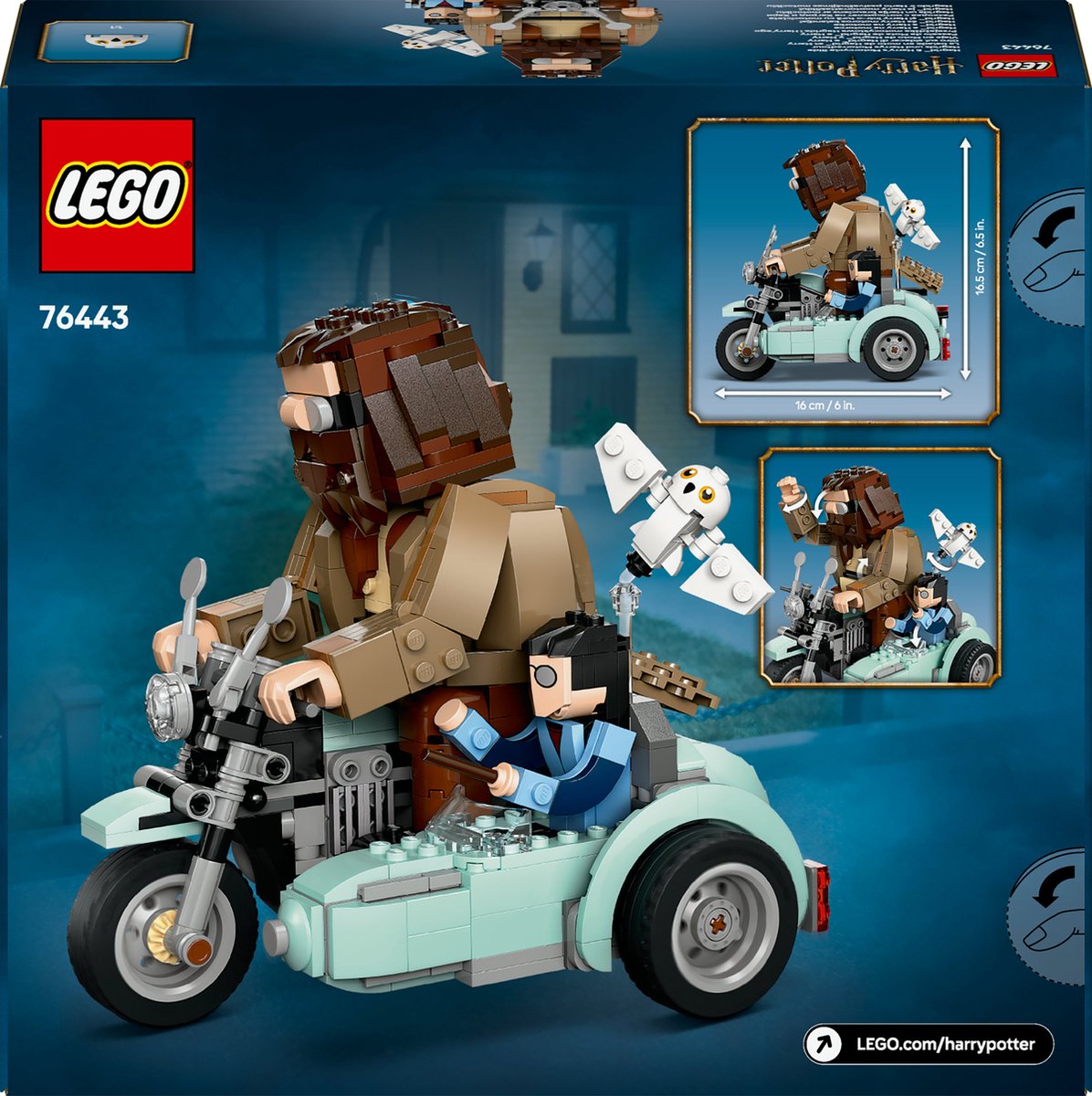 LEGO Harry Potter Hagrid's Magische Motorrijder - 76443